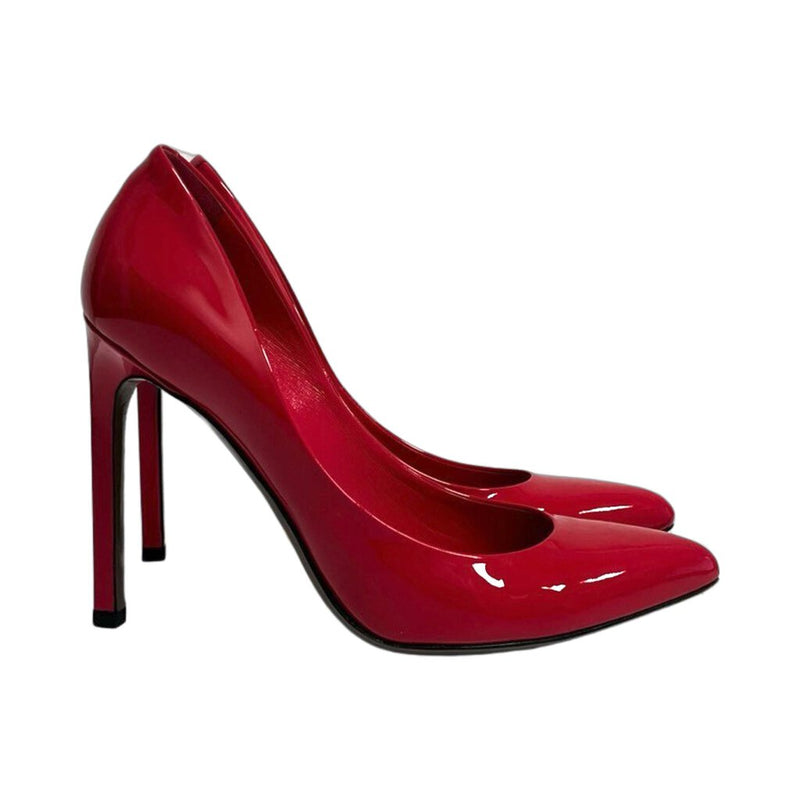 Gucci "Vernice Crystal' Heels - Size 36.5