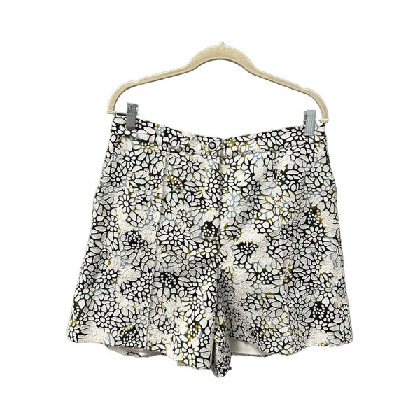 Chanel Appliqued Floral Shorts
