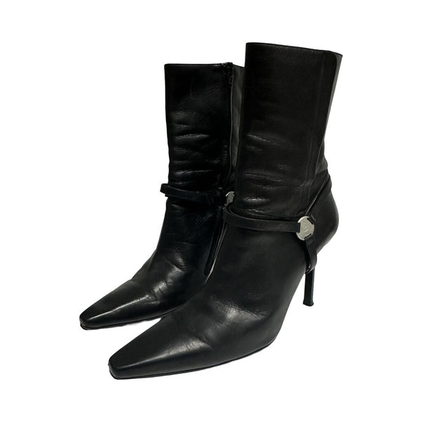 Chanel Harness Ankle Boots