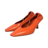 Bottega Veneta "Melbourne Chain Strap Pump" - Size 37.5