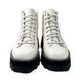 Jimmy Choo Crystal Embellished Combat Boots - Size 37.5