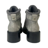 Chanel Cap-Toe Combat Boots - Size 38