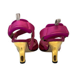 Fendi Pink "Colibrì" Slingback Heels - Size 37.5