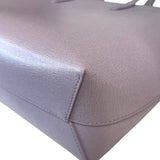 Mansur Gavriel Purple Leather Tote Bag
