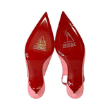Christian Louboutin "Sporty Kate Slingback Pumps" - Size 39