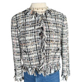 Chanel Tweed Jacket - Size 42