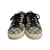Gucci "Ace Monogram Low-Top" Sneakers - Size 39.5