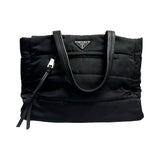 Prada "Quilted Tessuto Puffer Tote" Bag