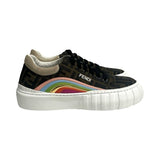 Fendi "Force Rainbow Patch Sneakers" - Size 37