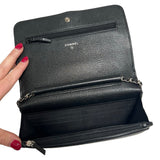 Chanel Quilted Wallet On Chain