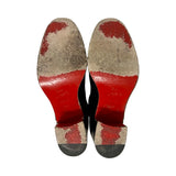 Christian Louboutin "Karistrap 70" Boots - Size 38.5