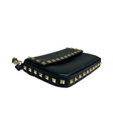 Valentino "Rockstud Grainy Calfskin Pouch" Bag