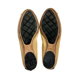 Chanel Cap Toe Leather Flats - Size 37