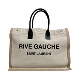 Saint Laurent "Canvas Rive Gauche Tote" Bag
