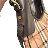 Burberry "Haymarket Check Coated Canvas Brooklyn Hobo" Bag