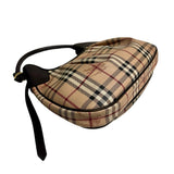 Burberry "Haymarket Check Coated Canvas Brooklyn Hobo" Bag