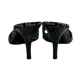 Fendi "Zucca FF Logo" Mules - Size 38