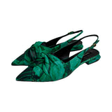Roberto Cavalli "Le Pettegole" Slingback Flats - Size 41