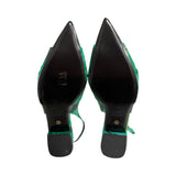 Roberto Cavalli "Le Pettegole" Slingback Flats - Size 41