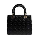 Christian Dior "Lady Dior Medium" Bag