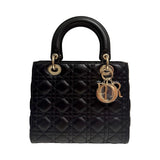 Christian Dior "Lady Dior Medium" Bag