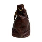 Prada "Nocciolo Soft Calfskin Leather Tote Bag"