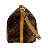 Louis Vuitton "Keepall Bandoulière 55" Duffel Bag