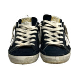 Golden Goose Navy "Superstar" Low-Top Sneakers - Size 38