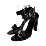 Gucci Vintage Patent Buckle Strap Heels - Size 37.5
