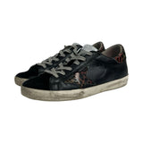 Golden Goose Superstar Leopard-Printed Sneakers - Size 36