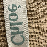 Chloe "Large Woody Basket Tote" Bag