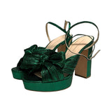Loeffler Randall "Natalia Pleated Knot" Heels - Size 9