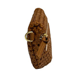 Clare V. "Petite Woven Leather Belt Bag"