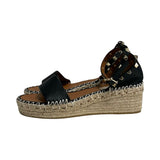 Valentino "Rockstud Espadrille Platform Wedges" - Size 37