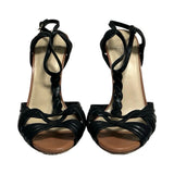 Francesco Russo Strappy High-Heeled Sandals - Size 37