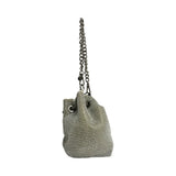 Olga Berg "Sylvie Crystal Pouch Bag"