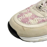 Chanel "Tweed Low Top" Sneakers - Size 40