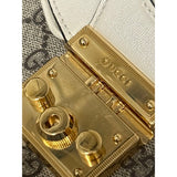 Gucci "GG Supreme Padlock Saddle" Bag