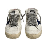 Golden Goose Mid Star Glitter Star Sneakers - Size 40