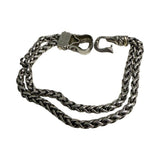 David Yurman 18K Gold "Double Wheat Chain" Bracelet