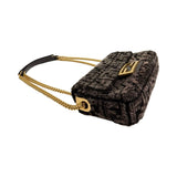 Fendi Shearling Baguette Bag