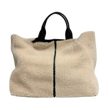 Reed Krakoff Shearling Tote Bag
