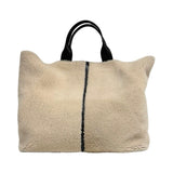 Reed Krakoff Shearling Tote Bag