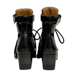 Chloe Buckle Ankle Boots - Size 36