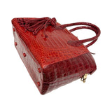 Nancy Gonzales Crocodile Tassel Bag