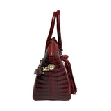 Nancy Gonzales Crocodile Tassel Bag