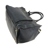 Prada Navy Tote Bag