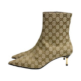 Gucci "Bombshell bootie" Kitten Heel Ankle Boots - Size 40