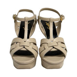 Saint Laurent "Tribute Platform Sandals" - Size 39