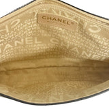 Chanel "Vintage Chocolate Bar Mademoiselle Chain Flap Bag"